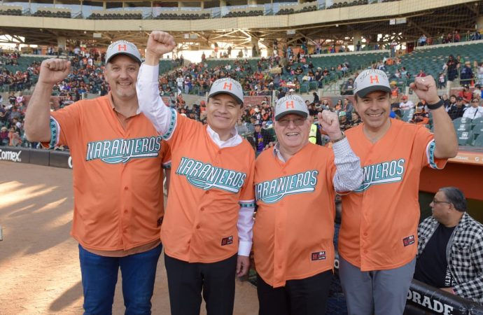 Se suma Toño Astiazarán a la bienvenida a los Naranjeros de Hermosillo