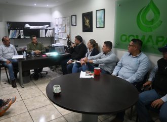 Para atención oportuna de los usuarios se realiza reunión de trabajo en OOMAPAS de Cajeme