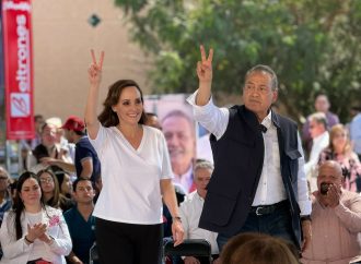 Arrancan Beltrones y Lilly campaña con duros señalamientos
