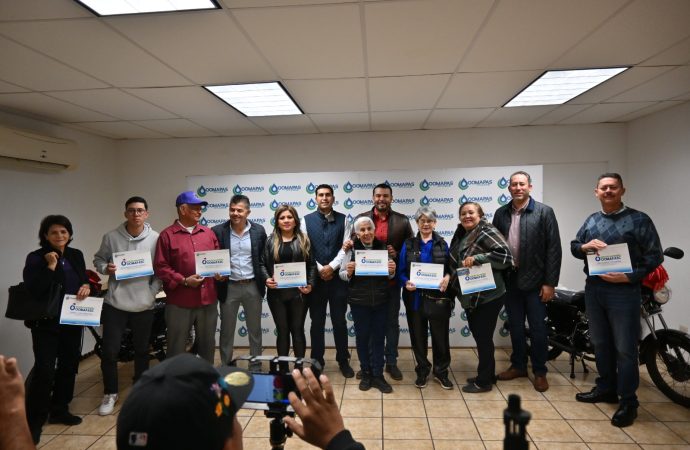 Ganan pagando su recibo de agua usuarios cumplidos del OOMAPAS de Cajeme