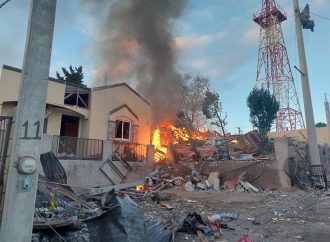 Explota casa en Cananea