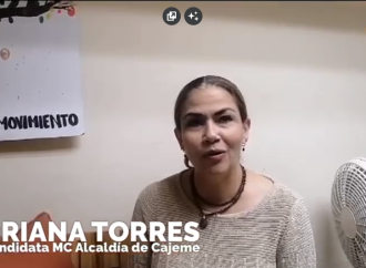 Movimiento Ciudadano Oficializa Precandidatura de Adriana Torres para la Alcaldía de Cajeme