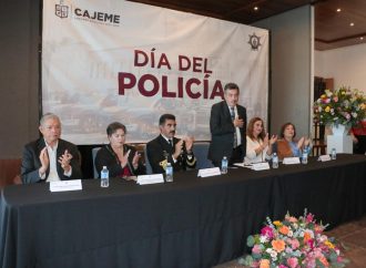 Reconoce presidente Lamarque Cano labor de las y los policías en su día