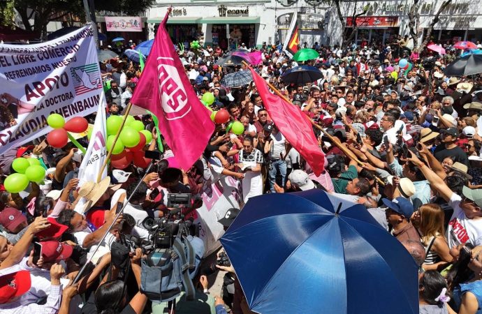 Claudia Sheinbaum en Tehuacán: Avanzando con la Cuarta Transformación