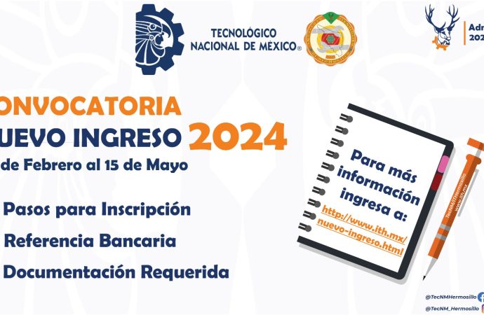 Abre ITH proceso de inscripción para nuevo ingreso