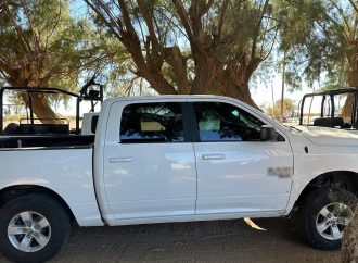 Confiscan seis camionetas con armas y droga en San Luis Río Colorado