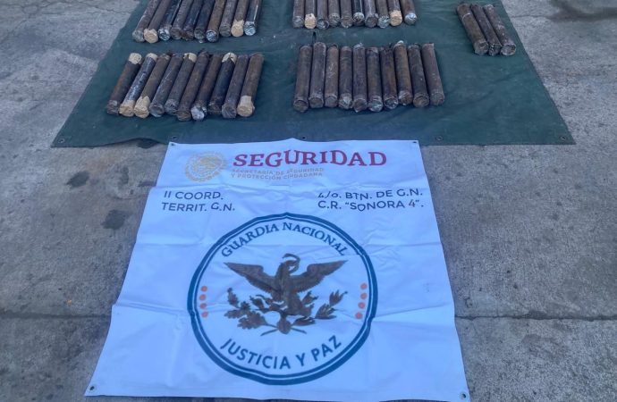 Interceptan droga en ferrocarril de Nogales