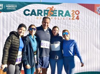 Participa Toño Astiazarán en la tradicional Carrera del Policía 2024