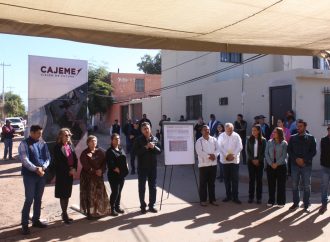 Realizan banderazo de obra en calles de la Colonia Miravalle