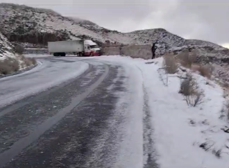 Cuarta tormenta invernal trae frío intenso, lluvias y nieve a Sonora