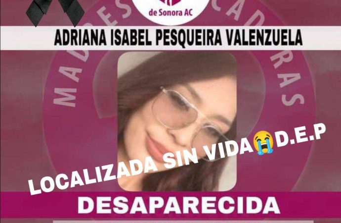 Encuentran sin vida en El Choyudo a mujer reportada desaparecida