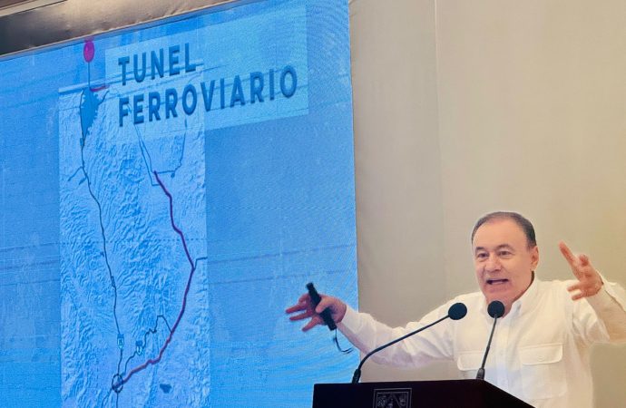 “Reubicación de las vías del tren relanzará económicamente a Sonora”: defiende Durazo