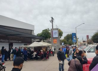 Cajemenses abarrotan módulo del INE