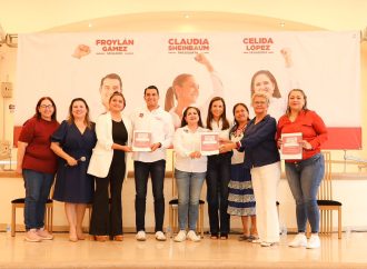 Celida y Froylán entregarán manifiesto de las Mujeres de Cien a la Dra. Claudia Sheinbaum