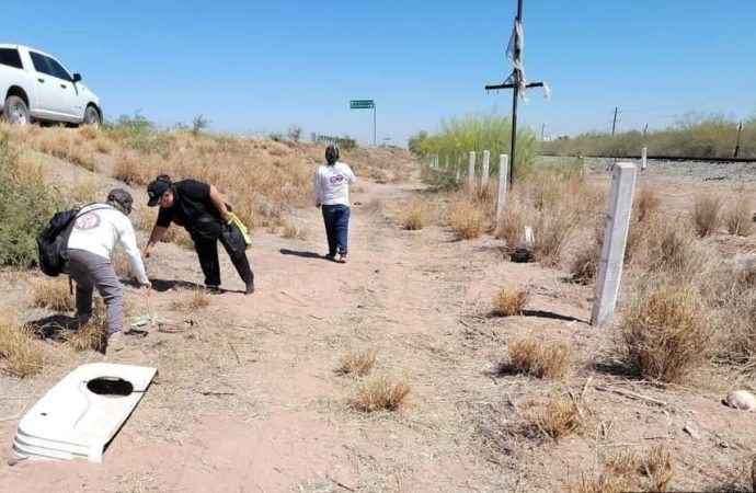 Encuentran Madres Buscadoras restos humanos en dos municipio