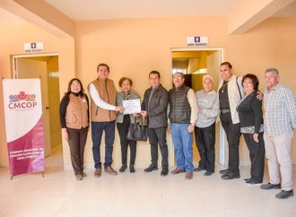 Entrega Elías Retes obras del CMCOP por más de un millón de pesos