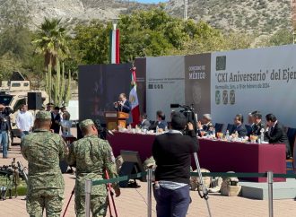 Reconoce gobernador de Sonora a soldados en Día del Ejército Mexicano