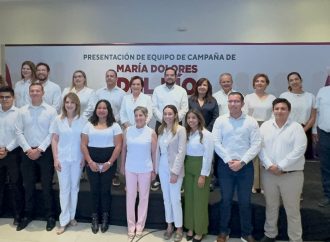 Presenta María Dolores del Río a su equipo de campaña