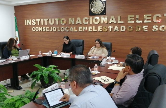 Presenta INE Sonora informe de casillas a instalar durante la jornada