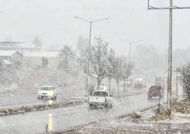 Puede nevar en Sonora este fin de semana