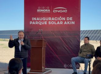 Gobernador Durazo Inaugura enorme Planta Solar en Puerto Libertad