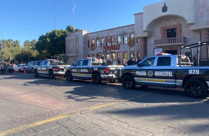 Entrega Lamarque unidades y equipo a SSPM