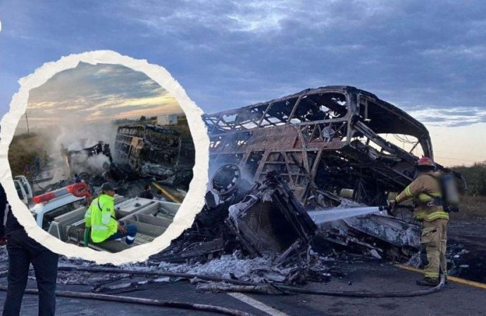 Tragedia en Sinaloa: mueren al menos 20 personas tras choque de autobús y tráiler