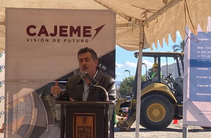 Construcción de líneas de conducción, sientan las bases para el desarrollo económico de Cajeme