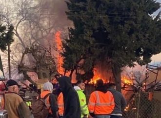 Explosión en Cananea deja a una persona mayor herida de gravedad