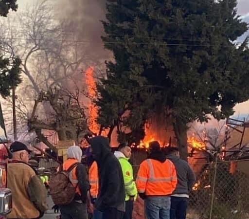 Explosión en Cananea deja a una persona mayor herida de gravedad