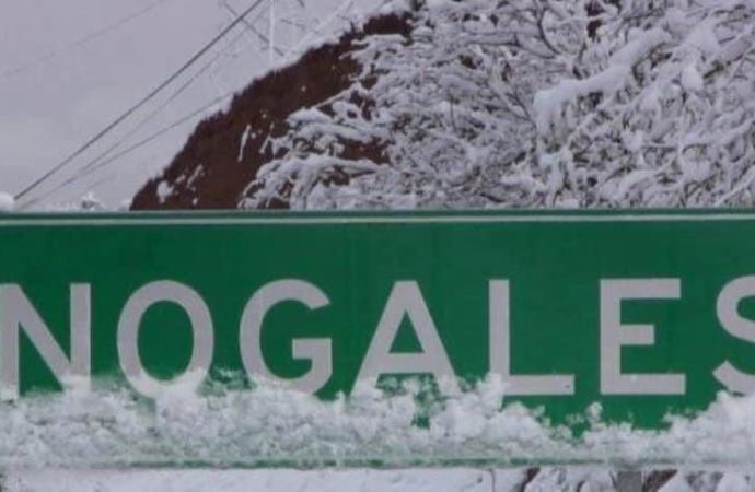 Amanece sonora bajo la nieve y con temperaturas de hasta -6 grados