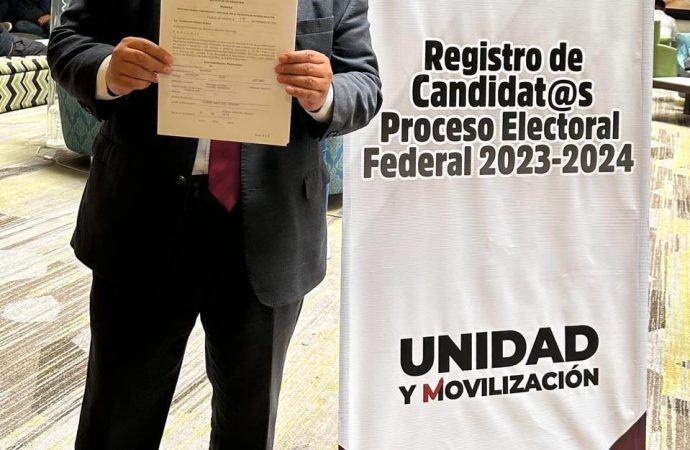 Jacobo Mendoza se Postula como Candidato a Diputado Federal por MORENA