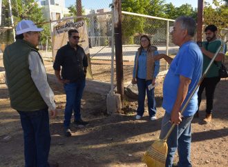 Supervisa Lamarque Cano obras de carácter social en proceso
