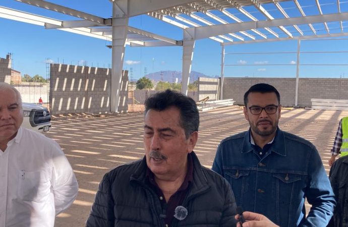 Presenta avance del 60% construcción de maquiladora coreana