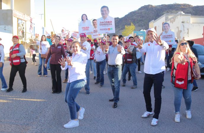 Celida, Froylán y Jacobo Mendoza visitan haciendas del sur para promover el plan C de la 4T