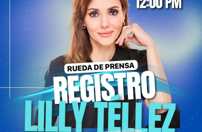 Se registrará Lilly Téllez a la candidatura por el Senado