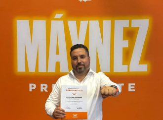 Recibe Rogelio Cota constancia de candidato a una diputacion federal por Hermosillo