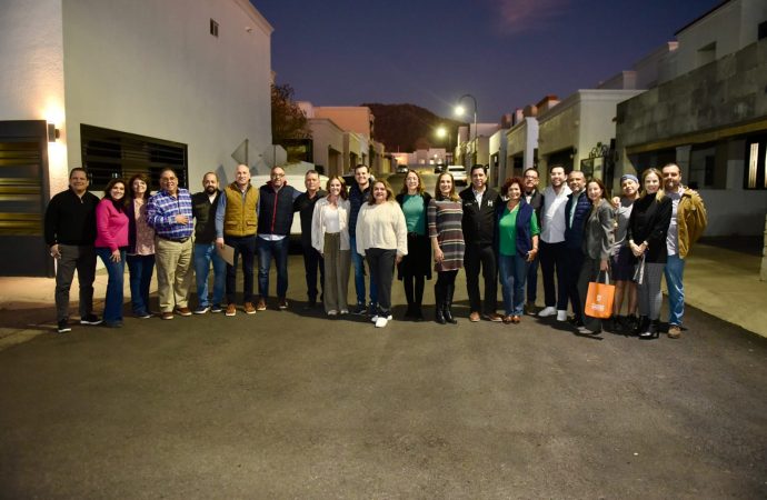 Entrega Gobierno Municipal rehabilitación de avenida Vía Lombardía