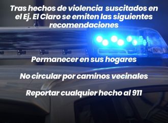 Reportan intensa balacera en Santa Ana