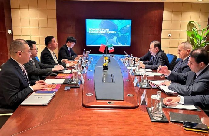 Hay interés de empresas Chinas de Energía Digital en invertir en Sonora: Durazo