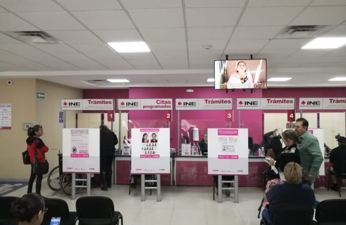 El 22 de Enero el INE cerrará sus módulos a las 12 de la noche