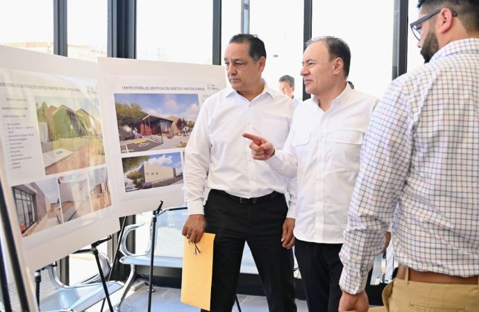 Avanza construcción de segunda etapa del Centro Estatal de Identificación Genética y Panteón Forense