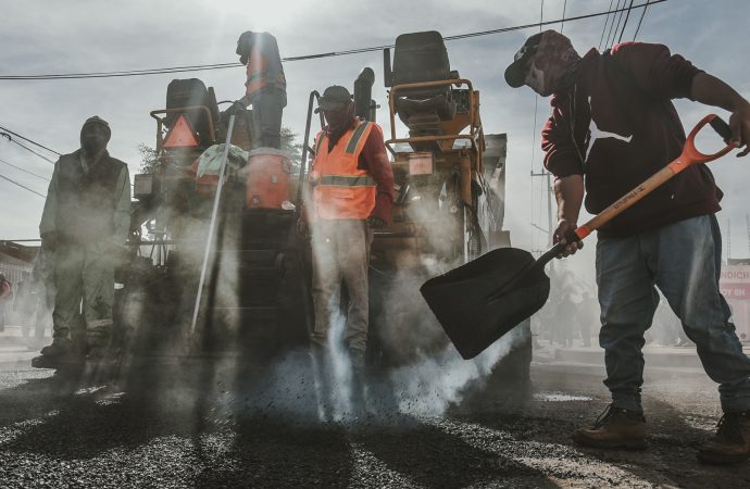 Inician trabajos de rehabilitación en eje vial Coahuila