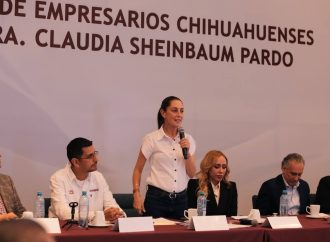 Claudia Sheinbaum presenta sus compromisos para Ciudad Juárez ante empresarios de Chihuahua