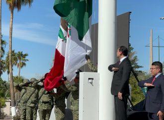 Celebran en Sonora Día de la Bandera