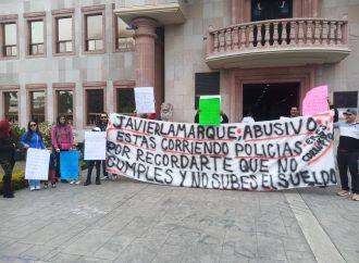 Tres policías despedidos, afirma Lamarque pusieron en riesgo a la corporación