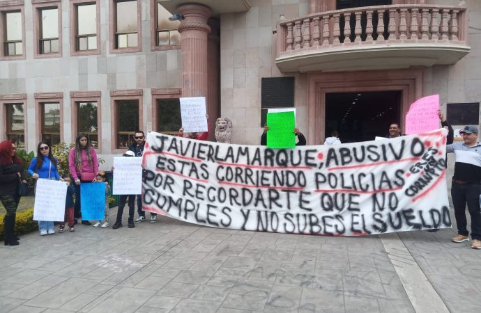 Tres policías despedidos, afirma Lamarque pusieron en riesgo a la corporación