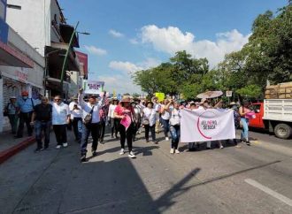 Marcharán por un proceso electoral democrático
