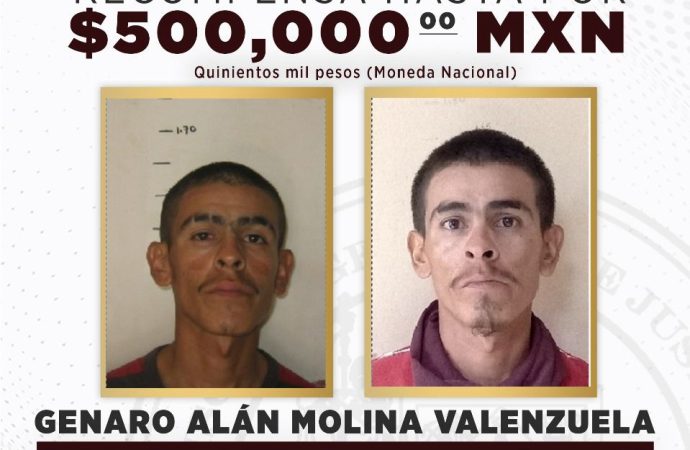 Ofrecen recompensas millonarias por los delincuentes más buscados de Sonora