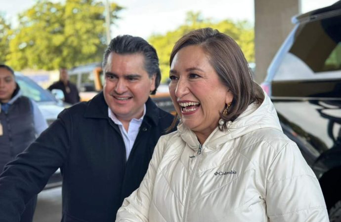 Llegó Xóchitl Gálvez a Sonora